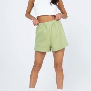 Princess Polly Florida Shorts (Green) (Size US 4)